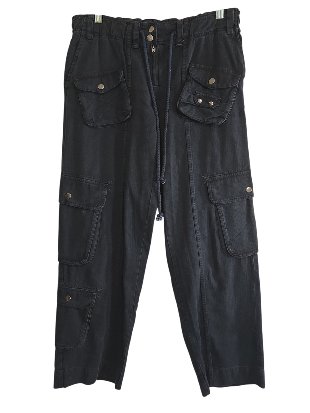 Free People Tahiti Cargo Pants Small Low-rise Slouchy Straight Utility - Picture 4 of 11